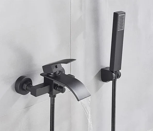 Chrome Waterfall Bathroom Batutub Faucet