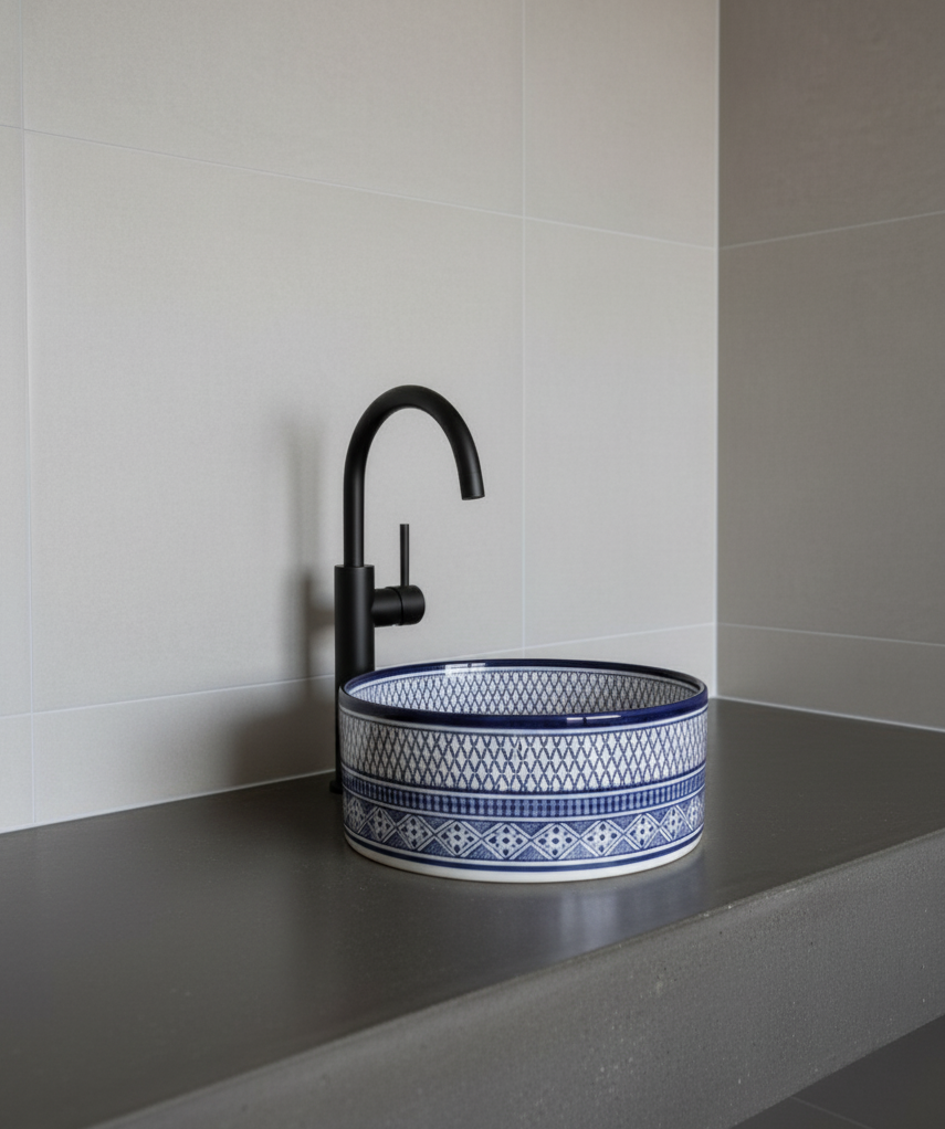 Handmade Wash Basin Holly - High Quality Porcelain Ceramic Sink