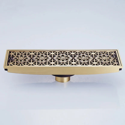 Rectangle Brass Antique Brushed