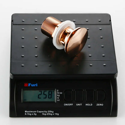 Rose Gold Bathroom Basin Sink Drainer