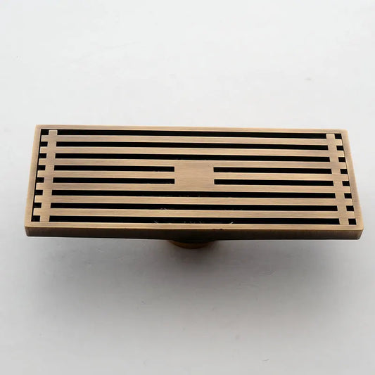 Rectangle Brass Antique Brushed