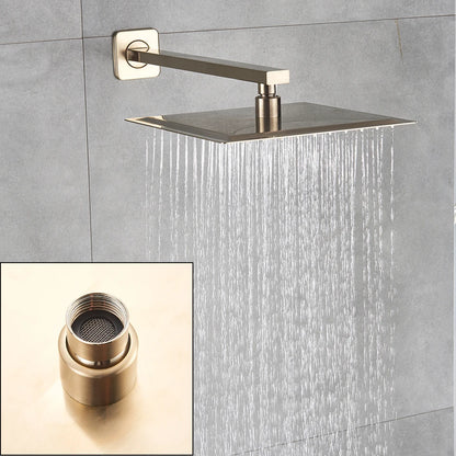 Square Bathroom Ultrathin Rain Top Shower Head