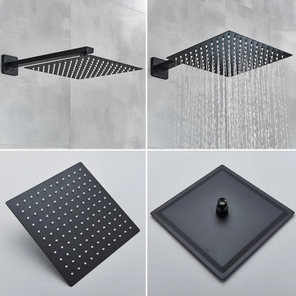 Black Shower Faucets System