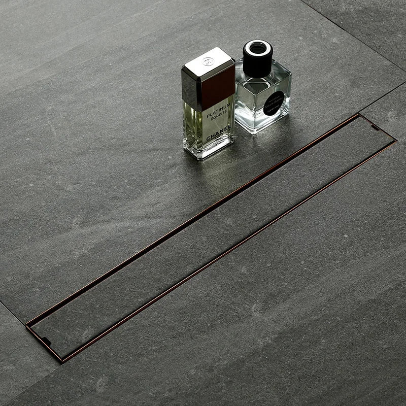 Stainless Steel Bathroom Drain Rose Gold