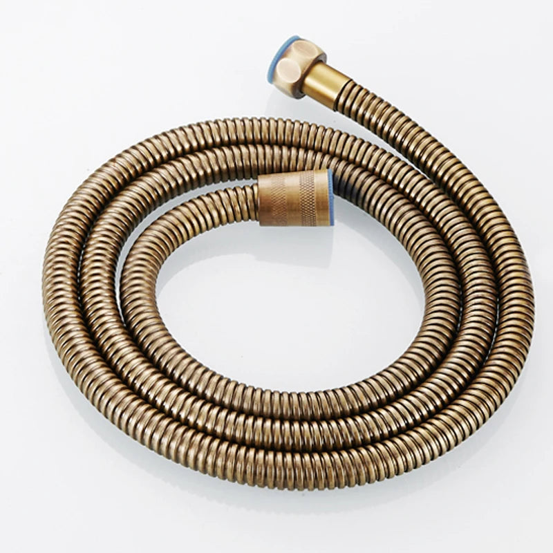 Antique brass bathtub faucet wall mounted