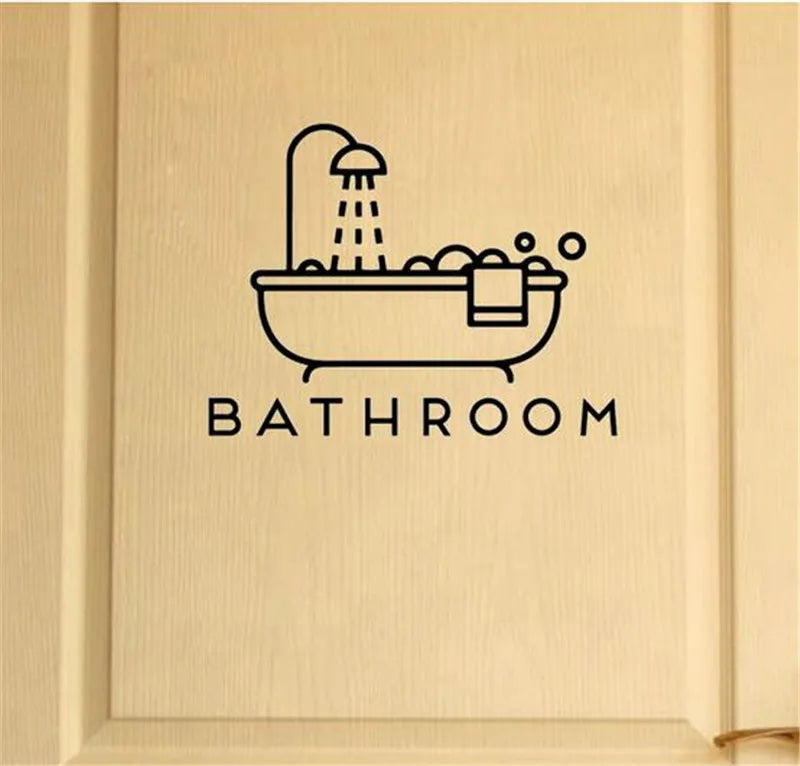 Baby Girls Bedroom Bathroom Wall stickers