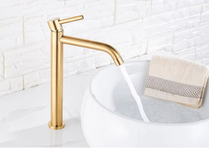 Black Mixer Water Hot Cold Basin Faucet