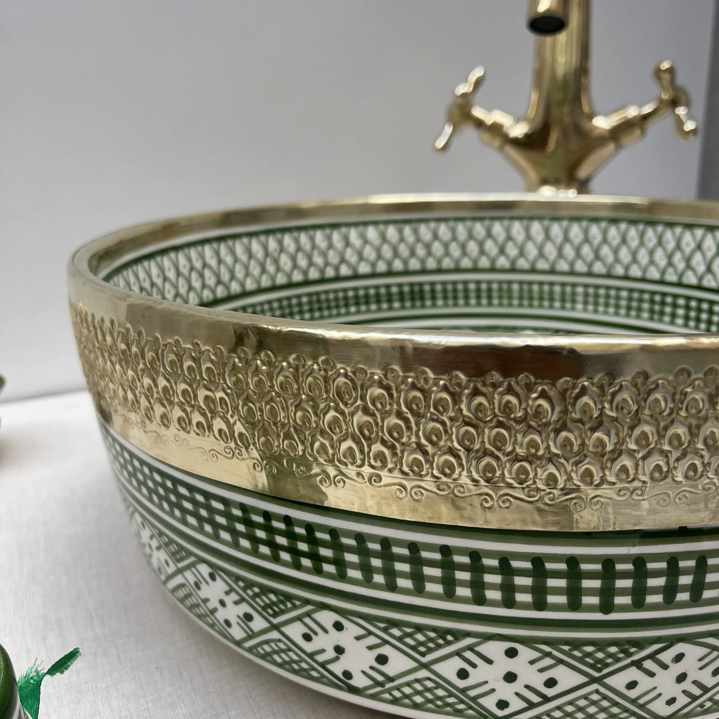 Handmade Moroccan Ceramic Sink - Bella