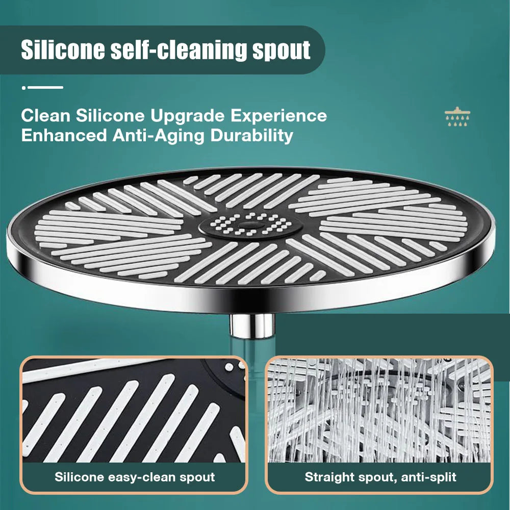 10inch Big Panel Rainfall Shower