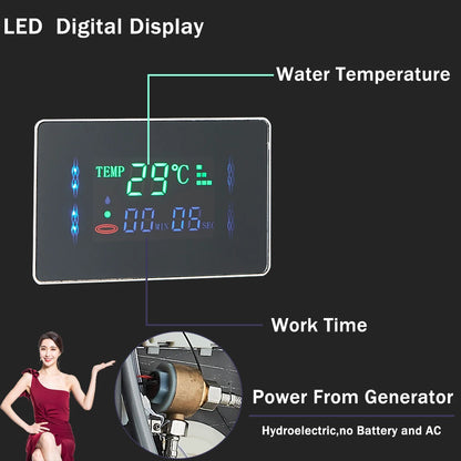 6 Modes Intelligent LCD Shower