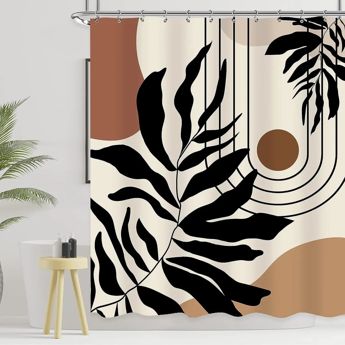 Bohemian shower curtain