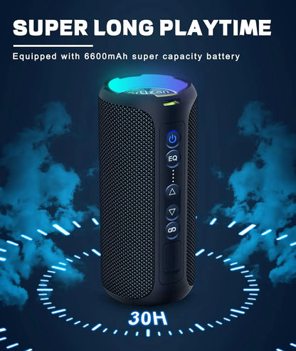 X8 Pro Bluetooth Speaker Portable with 40W Stereo Sound