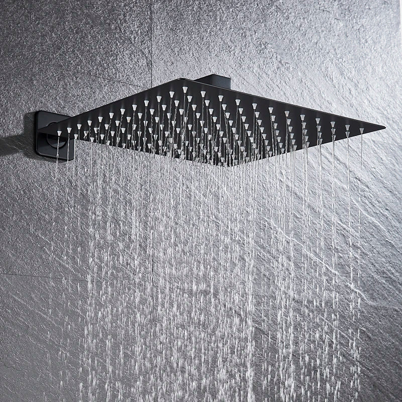Square Bathroom Ultrathin Rain Top Shower Head