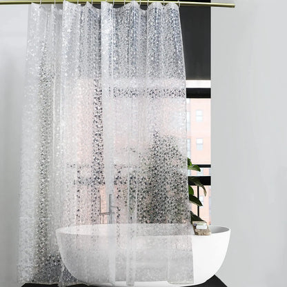 PEVA Pebble Shower Curtain