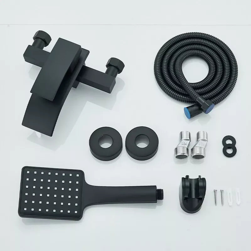 Wall Mounting  Cold and Hot Shower Bathtub  Faucet