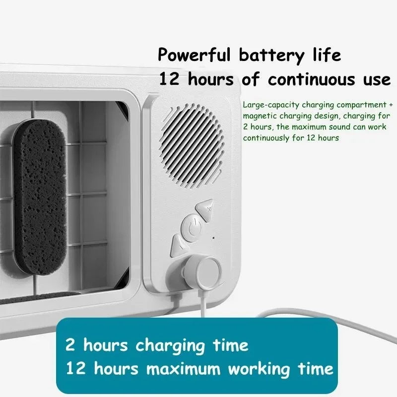 Shower Phone Holder with Bluetooth Speaker for Shower Bathroom