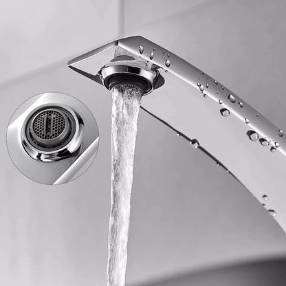 Deck Mounted Cold and Hot Basin Faucet