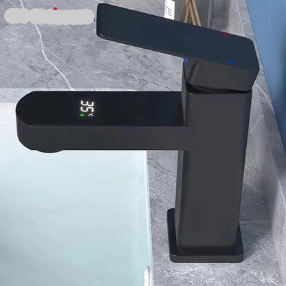 LED Intelligent Digital Display Bathroom Basin Faucet