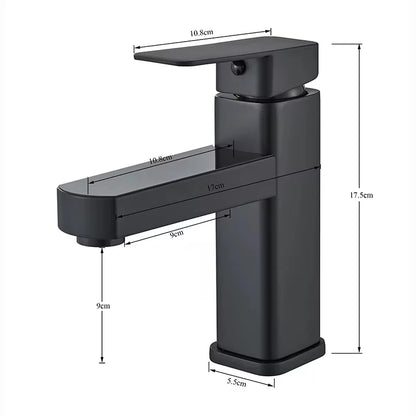 LED Intelligent Digital Display Bathroom Basin Faucet