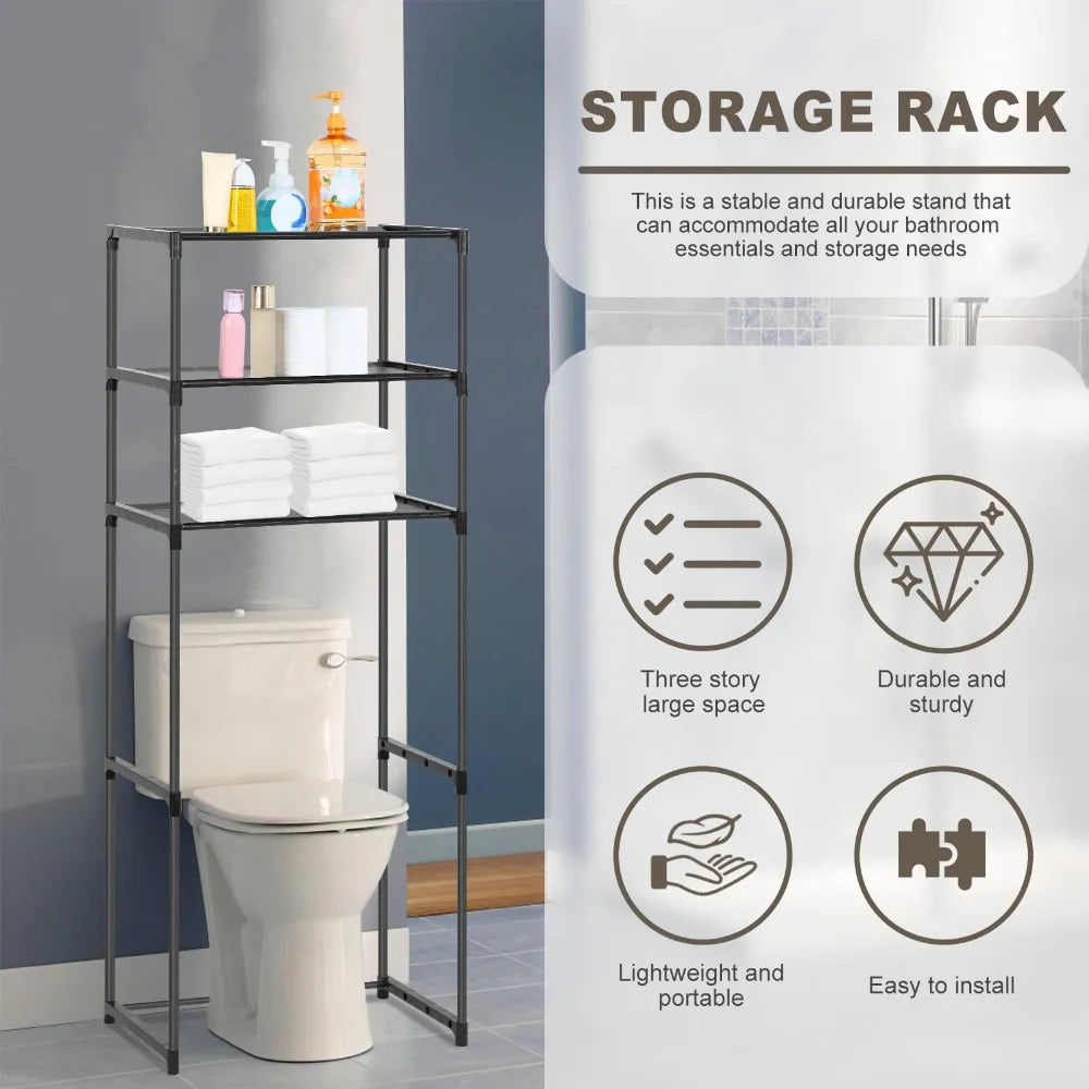 Over The Toilet Storage Rack