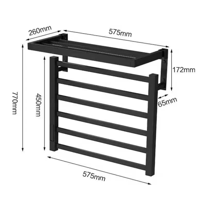 Electric Heating Towel Rack Digital Display
