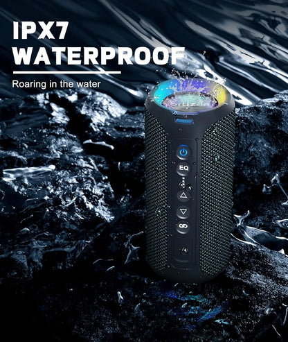 X8 Pro Bluetooth Speaker Portable with 40W Stereo Sound