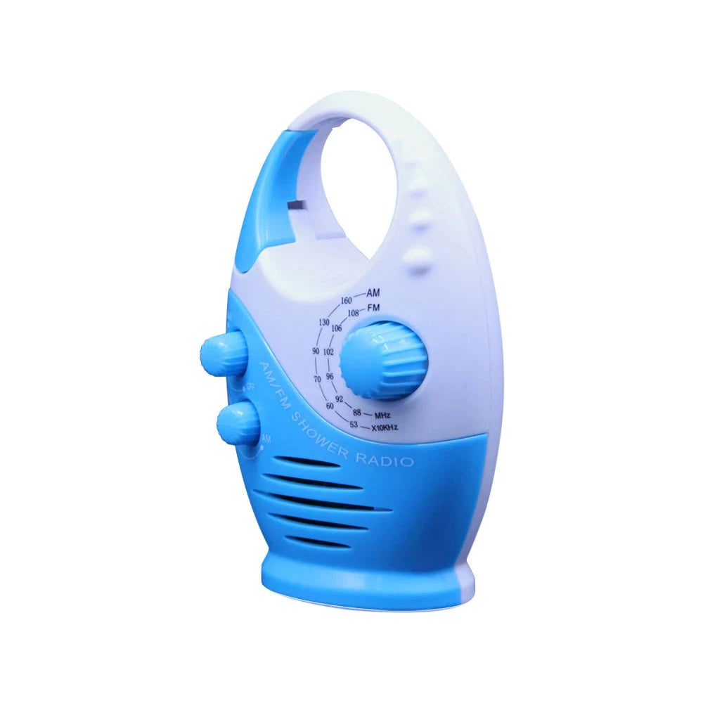 Waterproof Portable FM AM Radio Shower Music Hanging Radio