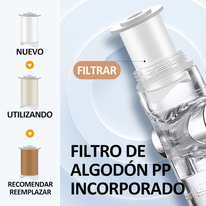 3 Modes High Pressure Shower Head with waterfilter