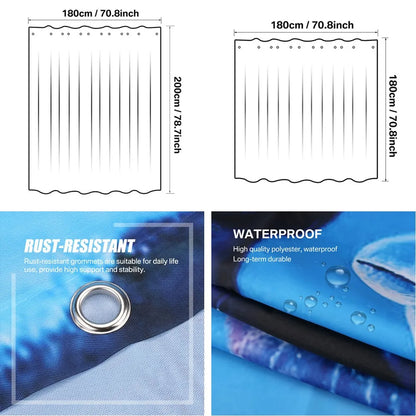 Dolphin Shower Curtain