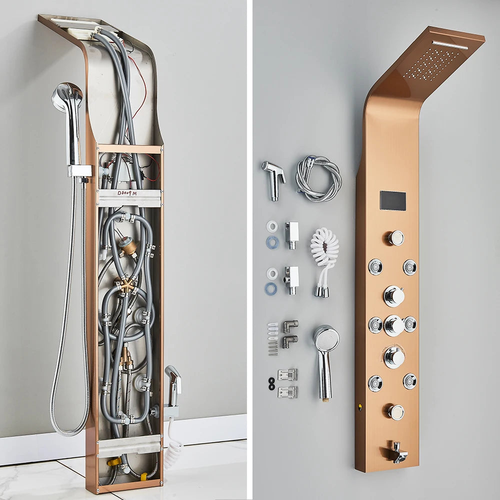 6 Modes Intelligent LCD Shower