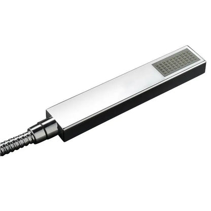 Silver 5 Hole Bathroom Bathtub Waterfall Faucet