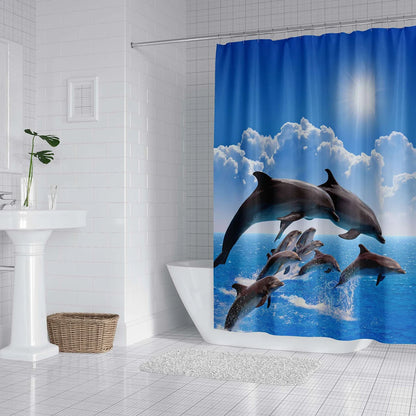 Dolphin Shower Curtain