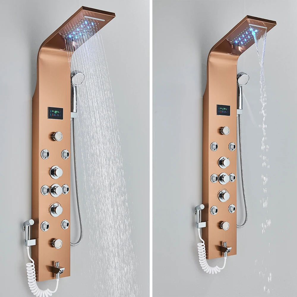 6 Modes Intelligent LCD Shower