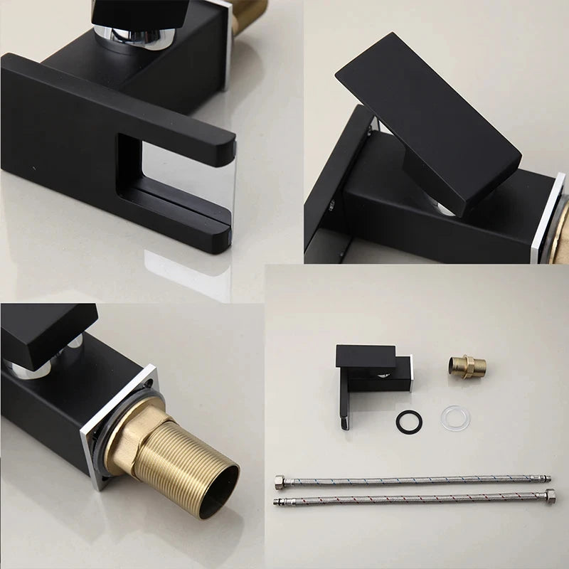 Wastafel Waterkracht LED Waterval Kraan 