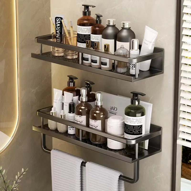 Bathroom Shelf Makeup Storage Organizers