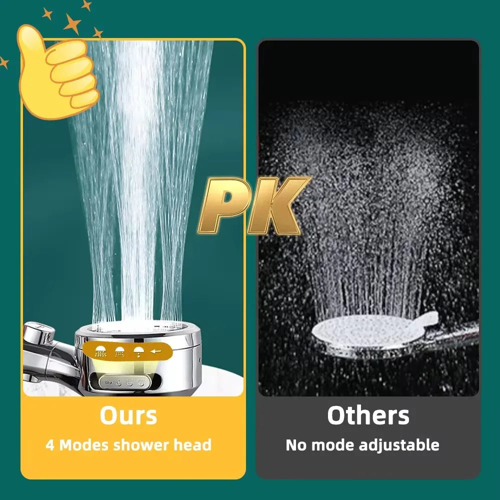 High Pressure Handheld Bathroom Shower