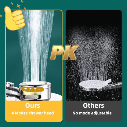 High Pressure Handheld Bathroom Shower