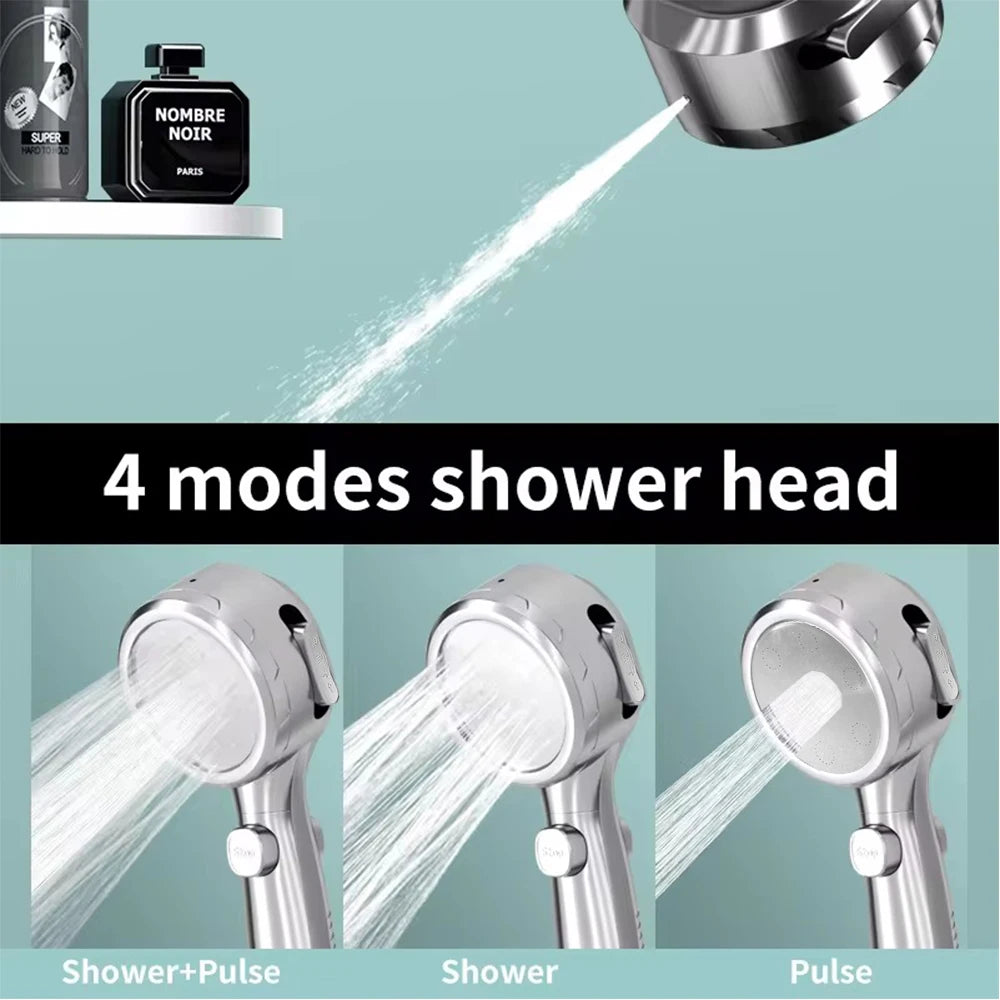 High Pressure Handheld Bathroom Shower