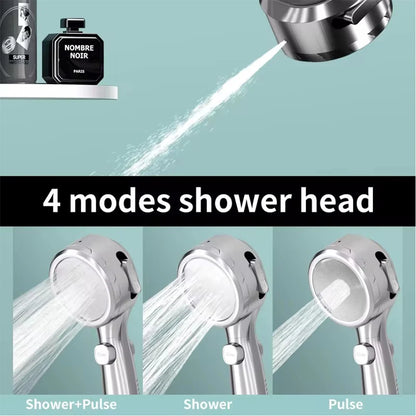 High Pressure Handheld Bathroom Shower