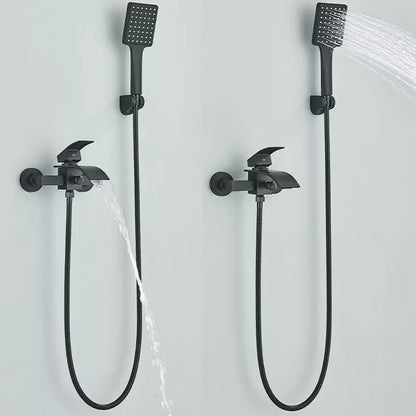 Wall Mounting  Cold and Hot Shower Bathtub  Faucet