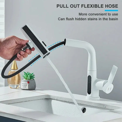 Temperature Digital Display Basin Faucet