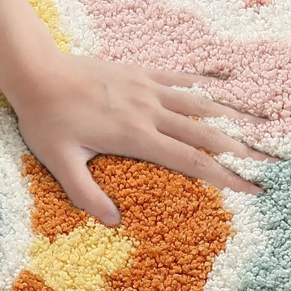 Cute Flower Bathroom Rug