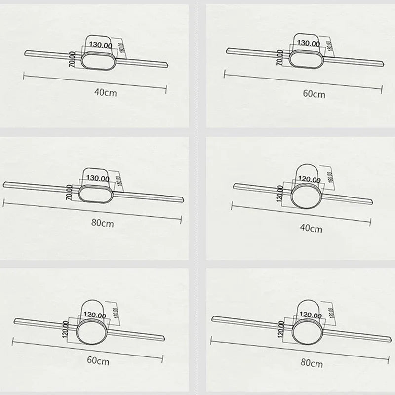 Modern Luxury Bathroom Wall Lamp