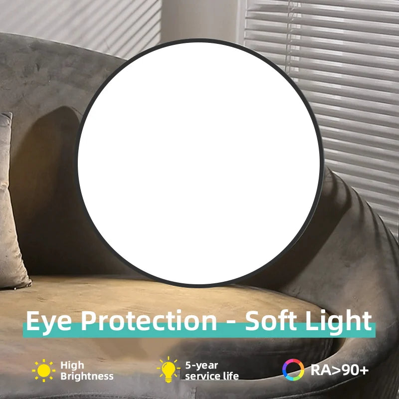 Round Led Ceiling Lights Lustre