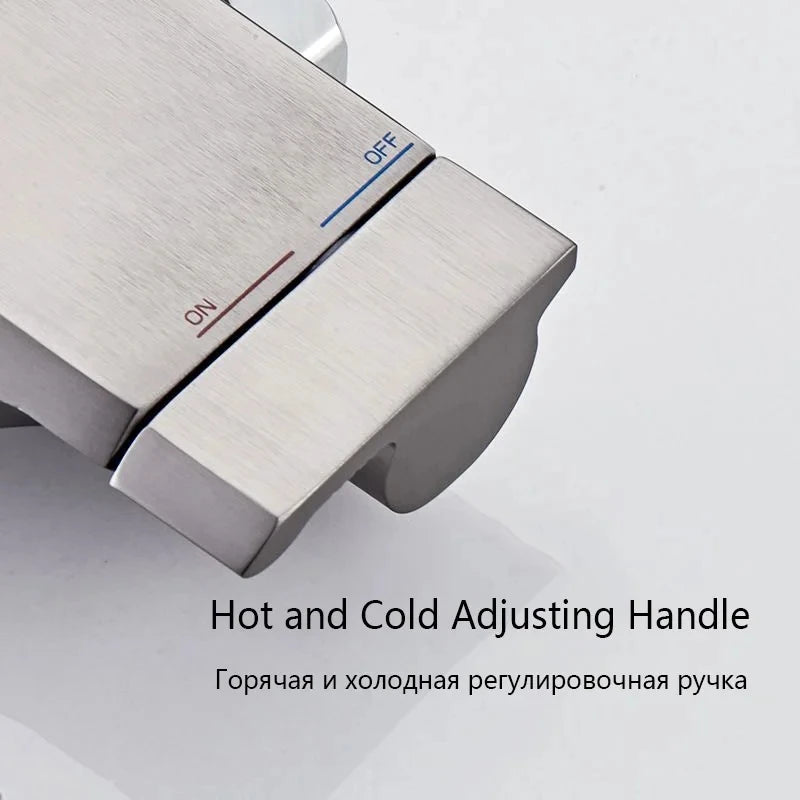 Multi-function Button Shower Head Set