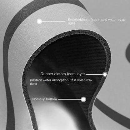 Cute Diatom Super Absorbent Bathroom Mat