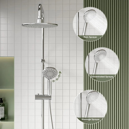 Bathroom Rainfall Shower Kit