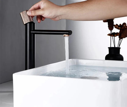 Single Knurled Handle Water Faucet