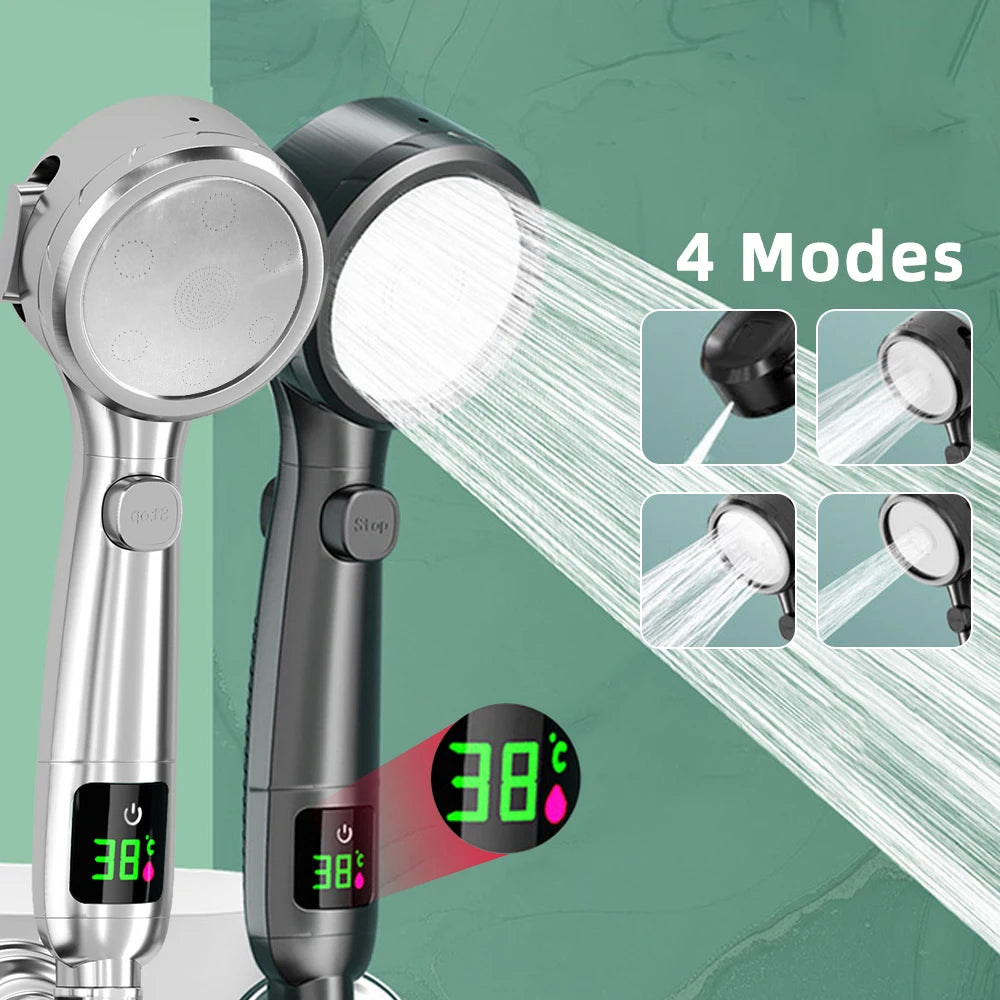 High Pressure Handheld Bathroom Shower