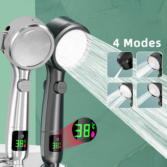 High Pressure Handheld Bathroom Shower